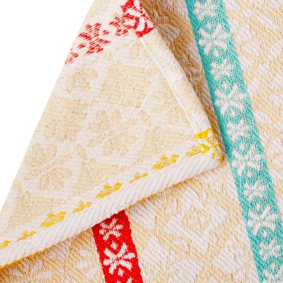 The Pioneer Woman Multi Stripe Fabric Placemats Farmhouse Rectangle 4 Piece Set - Picture 4 of 16